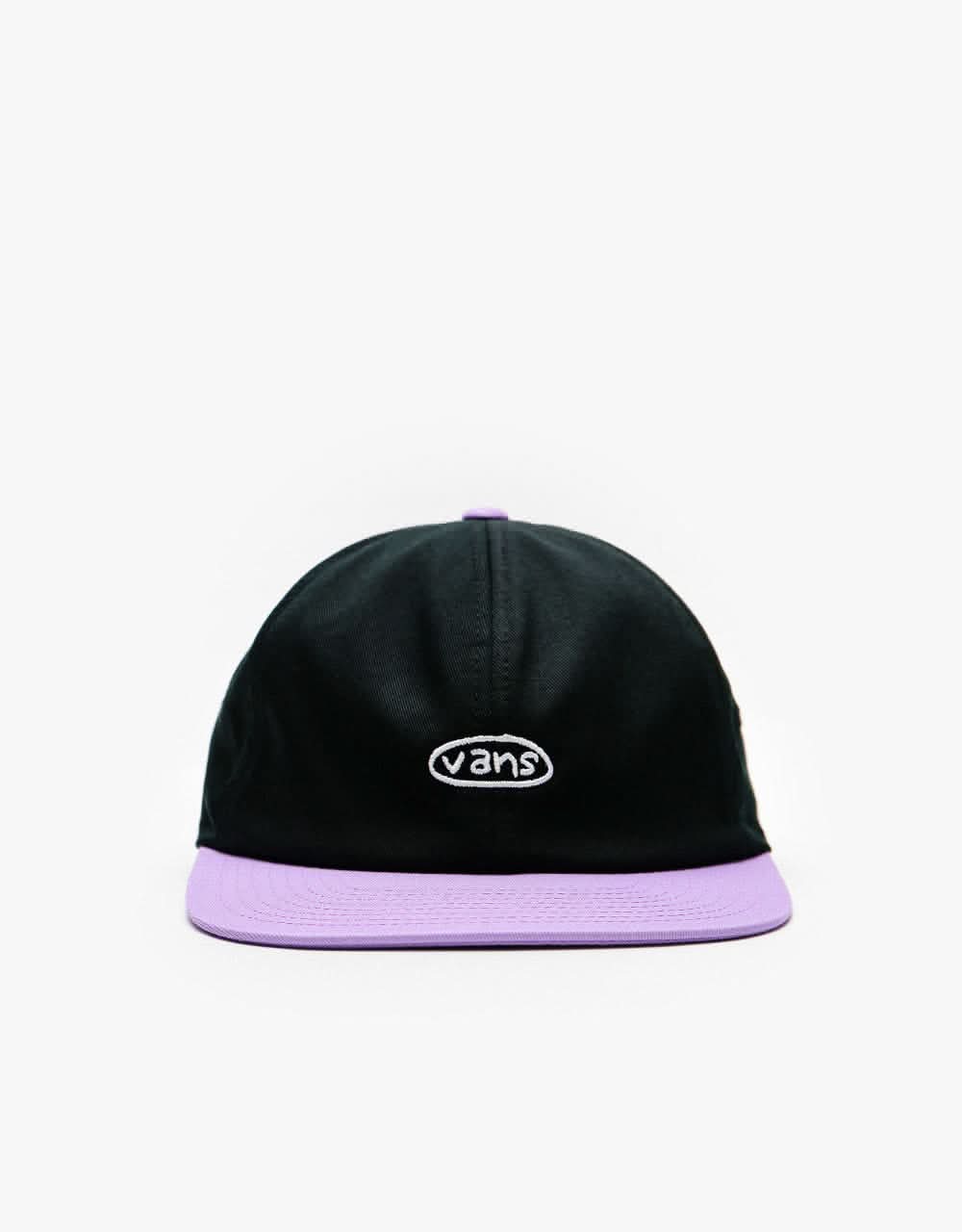 Vans Seasonal Color Jockey Cap - Black/English Lavender