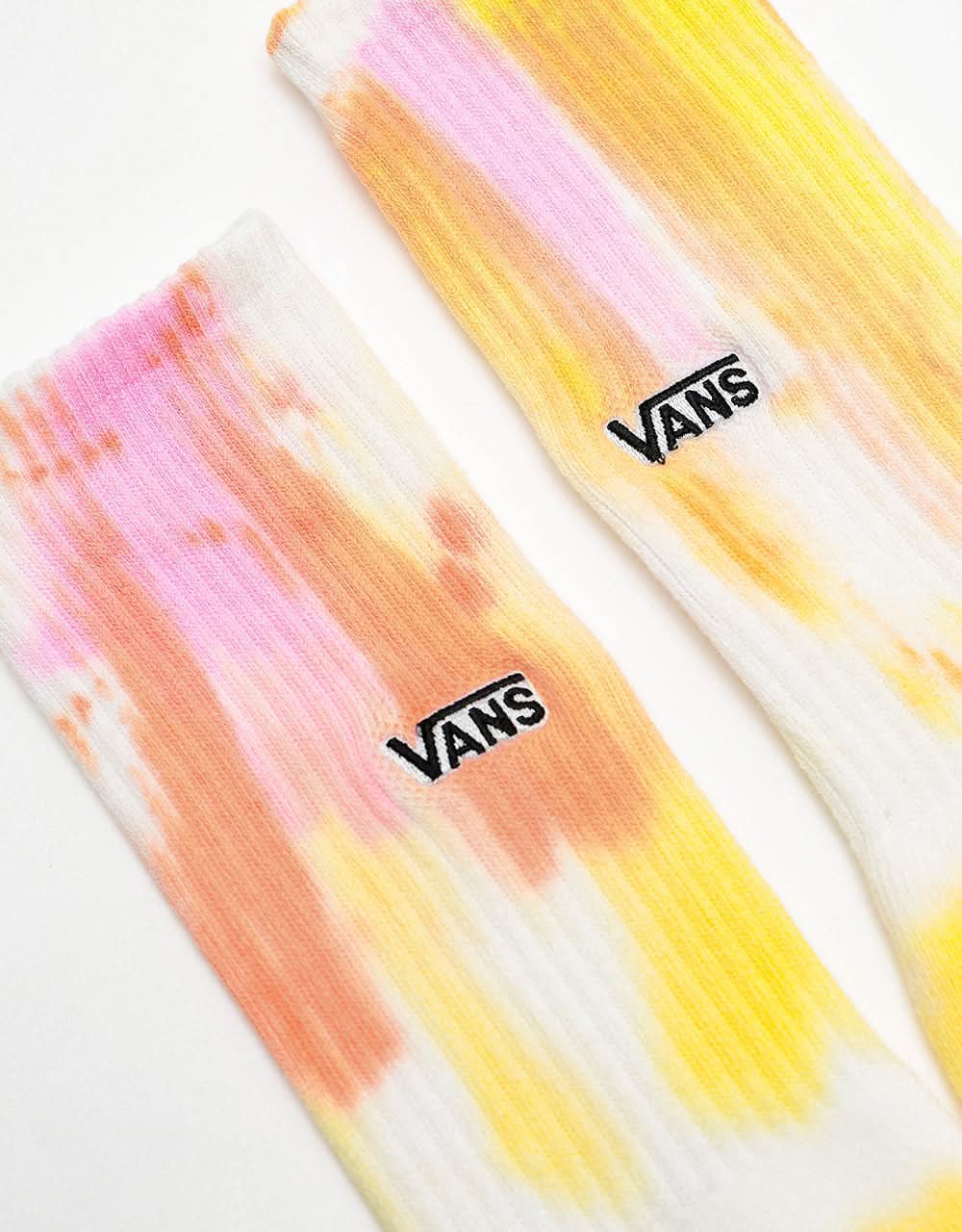 Vans Remington Crew Socks - High Risk Red Tie Dye