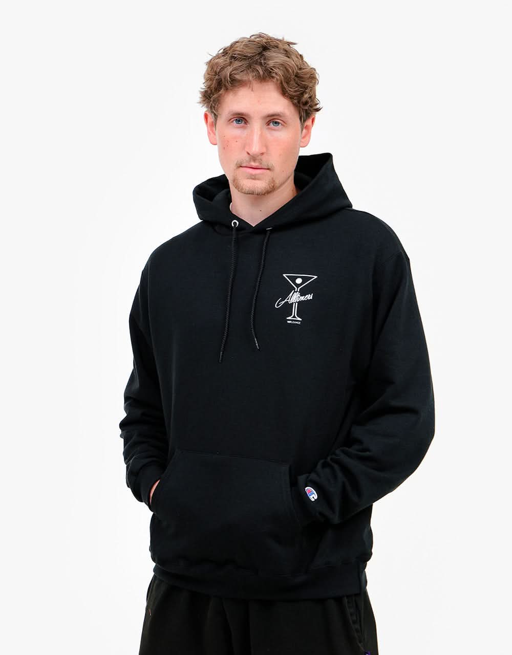 Alltimers League Player Pullover Hoodie  - Black