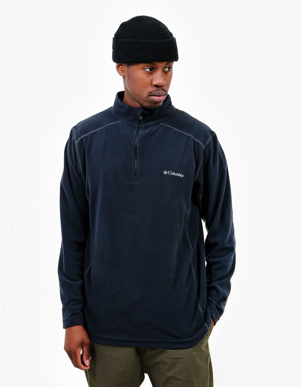 Columbia klamath range ii clearance half zip fleece in black