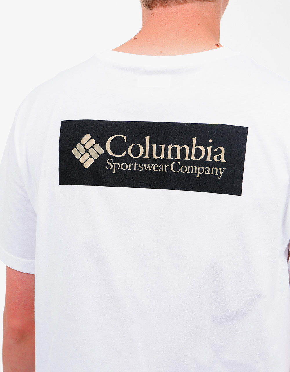 Columbia North Cascades™ T-Shirt -  - White/Black-Ancient Fossil/Tusk