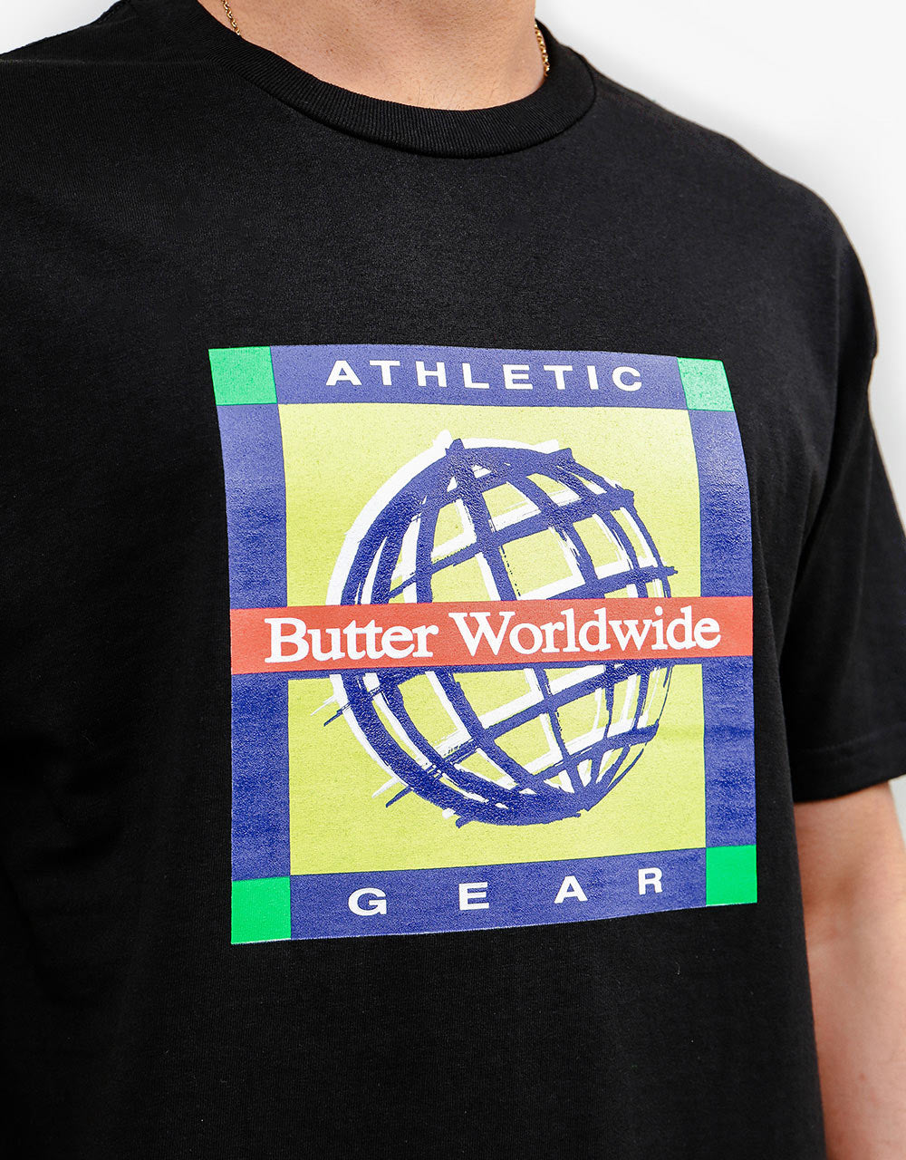 Butter Goods Athletic Gear T-Shirt - Black