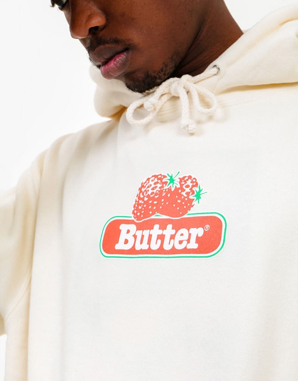 Butter Goods Berry Pullover Hoodie - Bone
