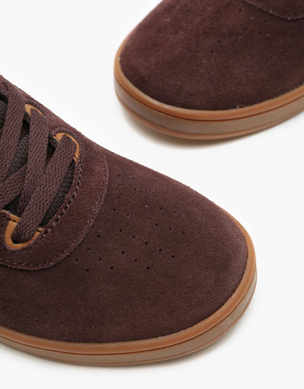 Etnies Joslin Kids Skate Shoes - Brown/Gum