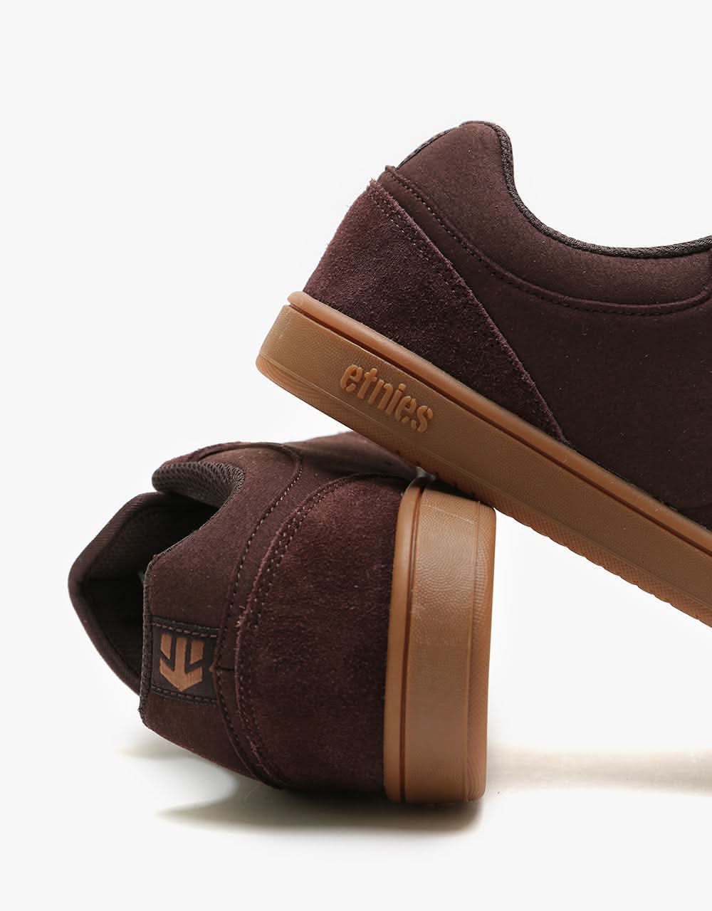 Etnies Joslin Kids Skate Shoes - Brown/Gum