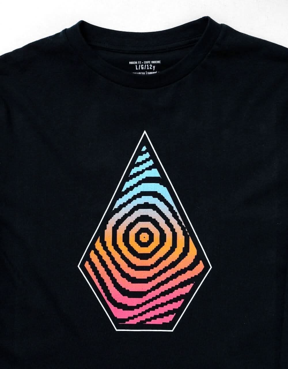 Volcom Descant Long Sleeve Kids T-Shirt - Black