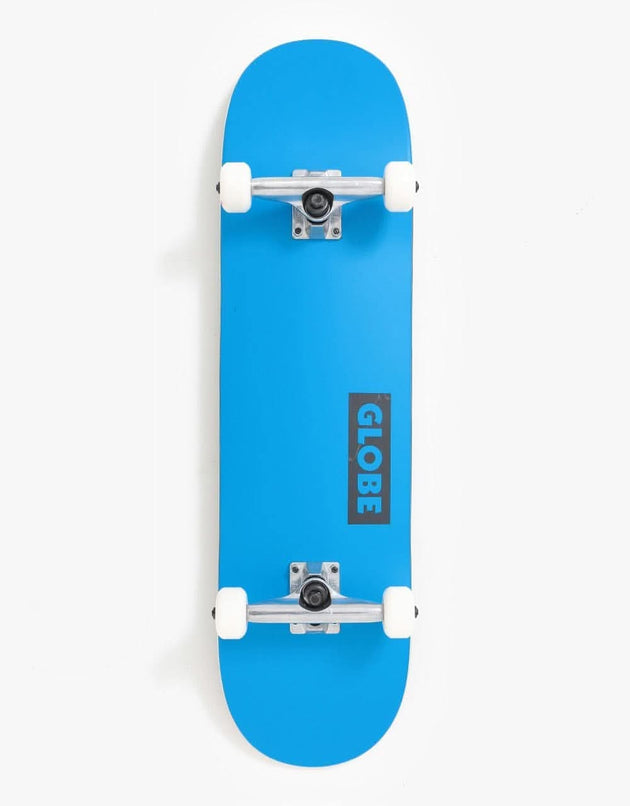 Globe Goodstock Neon Blue Complete Skateboard - 8.375"