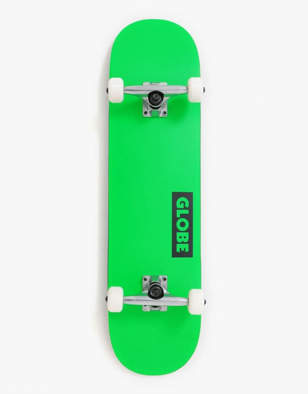 Globe Goodstock Neon Green Complete Skateboard - 8"