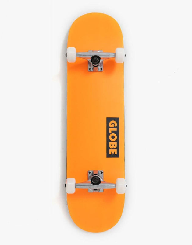 Globe Goodstock Neon Orange Complete Skateboard - 8.125"