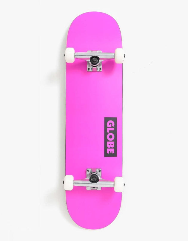 Globe Goodstock Neon Purple Complete Skateboard - 8.25"