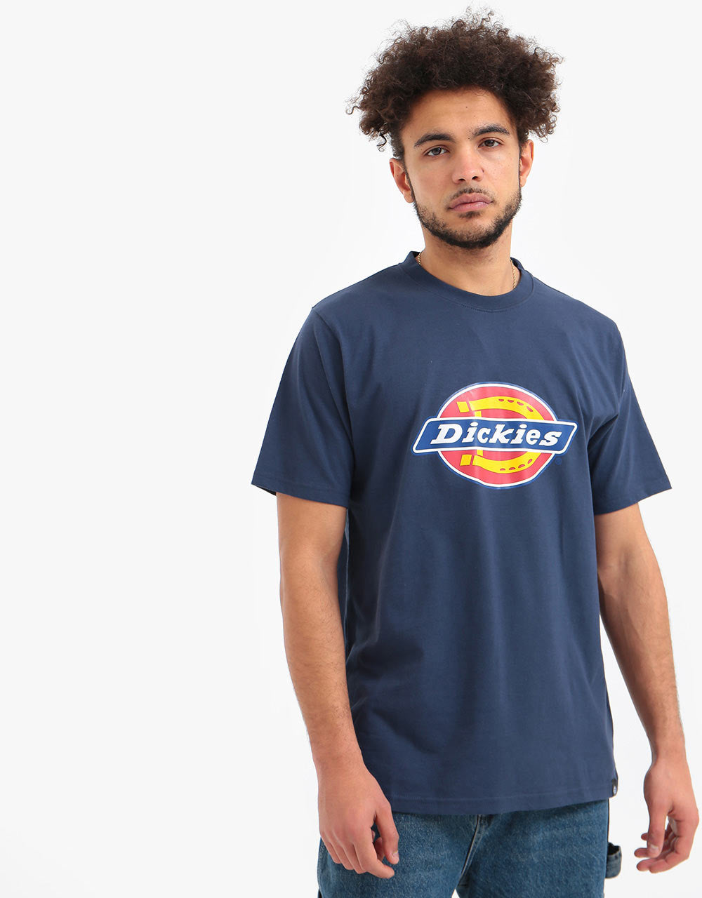 Dickies Horseshoe T-Shirt - Navy Blue
