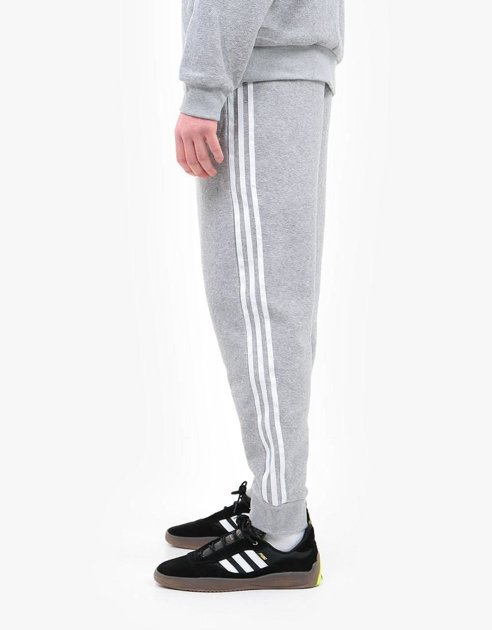 adidas Boucle Superstar Track Pant - Medium Grey Heather/White