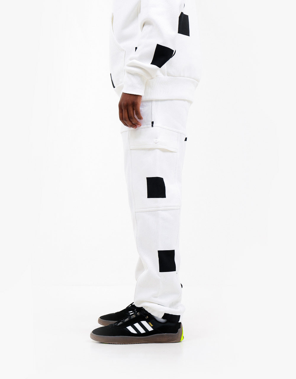 adidas Shmoofoil Box Pant - White/Black