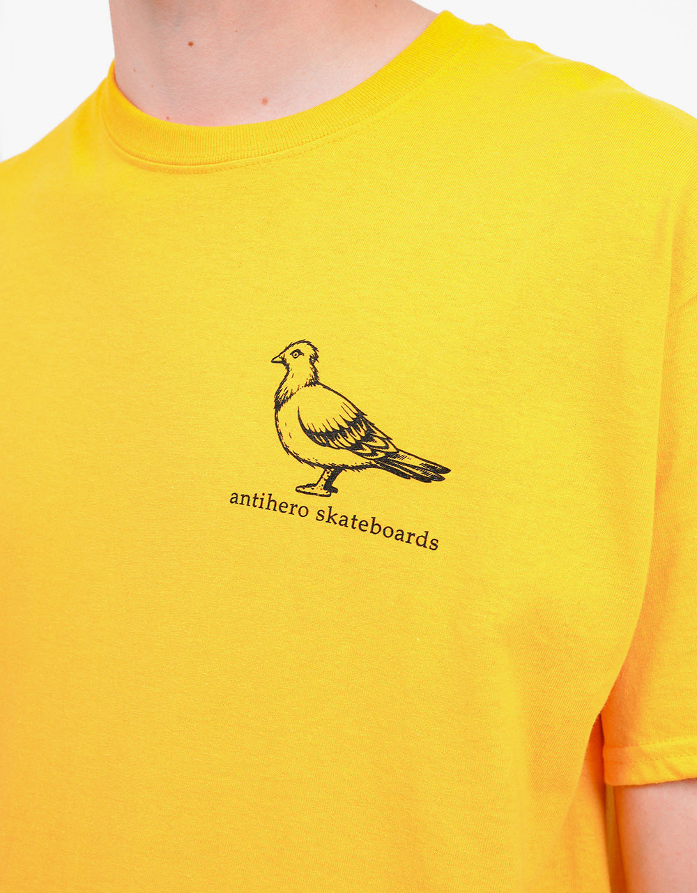 Anti Hero Basic Pigeon T-Shirt - Gold/Black