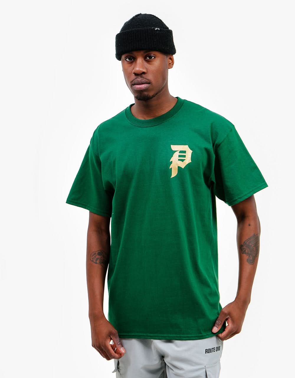 Primitive x Marvel x Paul Jackson Doom T-Shirt - Forest Green