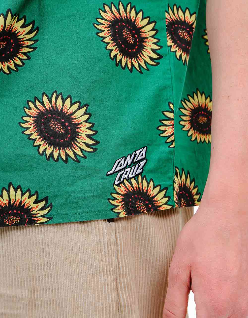 Santa Cruz Sunflower S/S Shirt - Evergreen