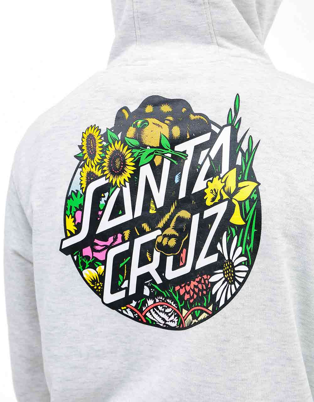 Santa Cruz Dressen Pup Dot Pullover Hoodie - Athletic Heather