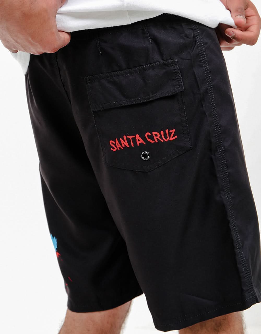 Santa Cruz Screaming Hand Boardshort - Black