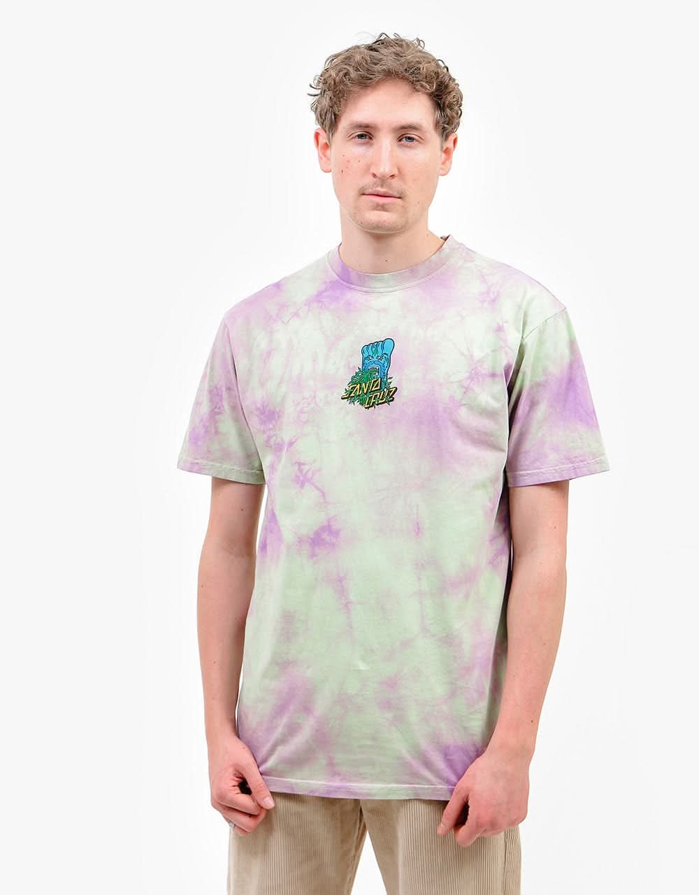 Santa Cruz Bigfoot Screaming Hand T-Shirt - Trippy Cloud