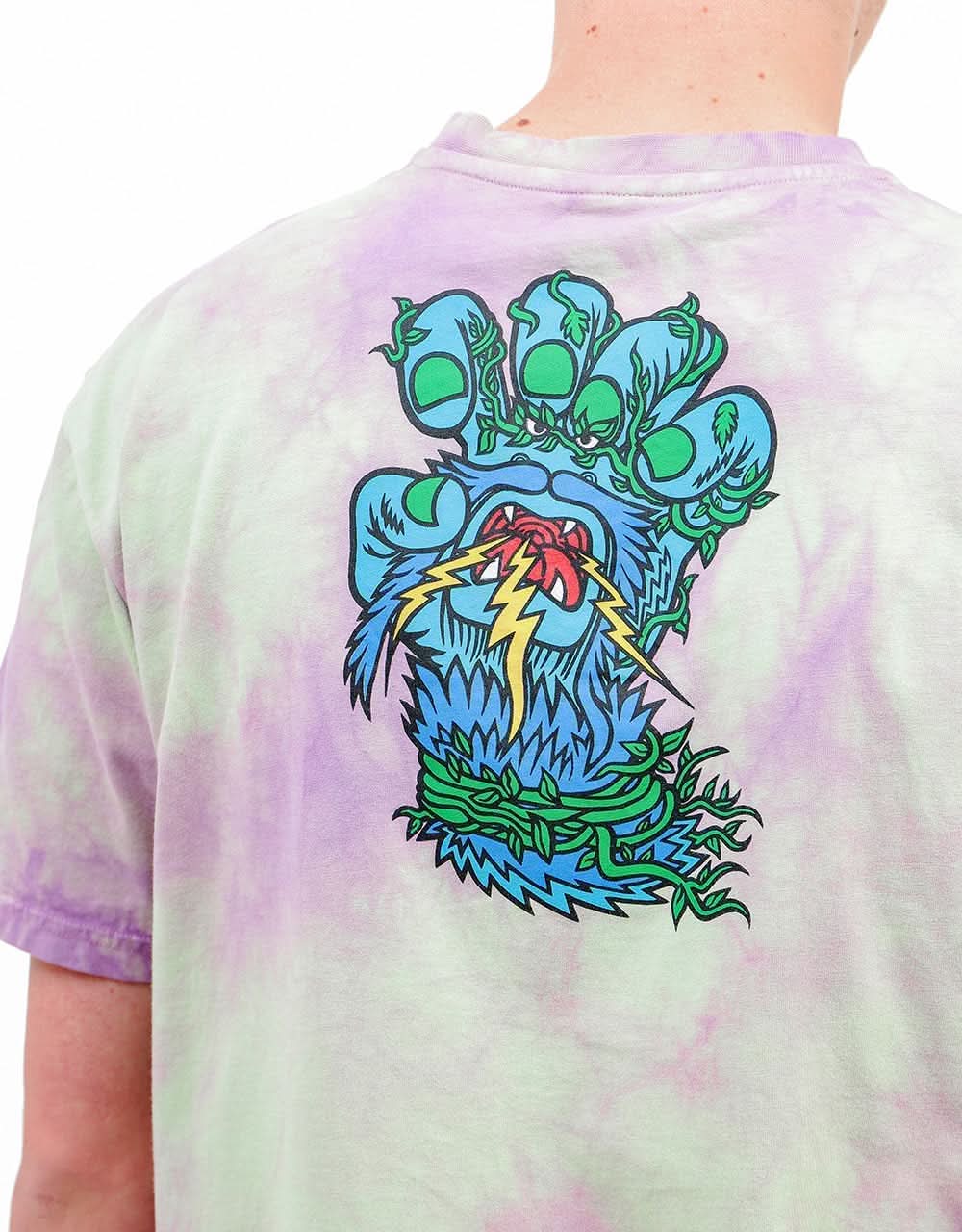 Santa Cruz Bigfoot Screaming Hand T-Shirt - Trippy Cloud