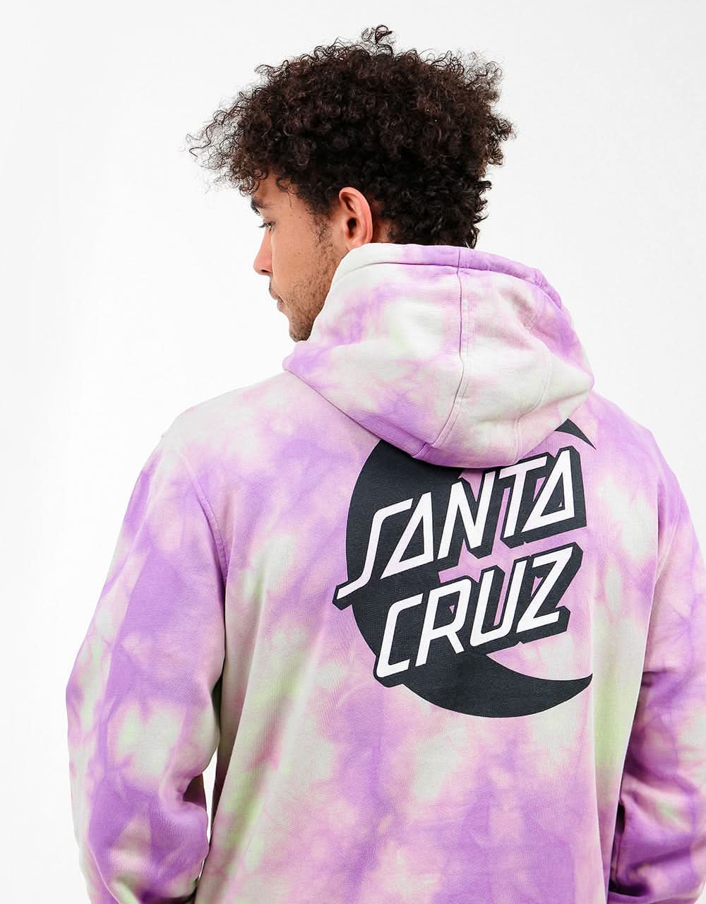 Santa Cruz Moon Dot Mono Hood  - Trippy Cloud