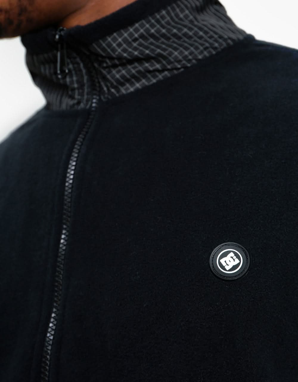 DC Wilton Half-Zip Mock Neck Fleece - Black