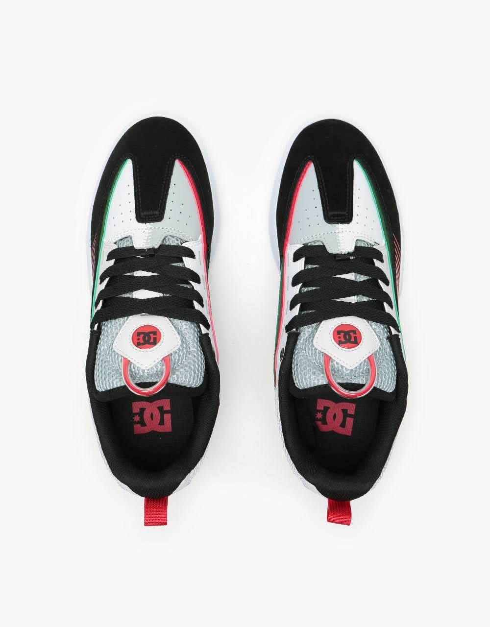 DC Legacy 98 Slim Skate Shoes - White/Black/Green