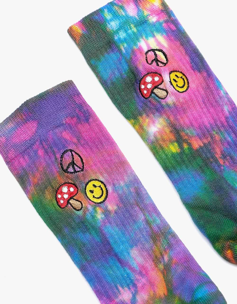 Route One Psych Socks - Multi