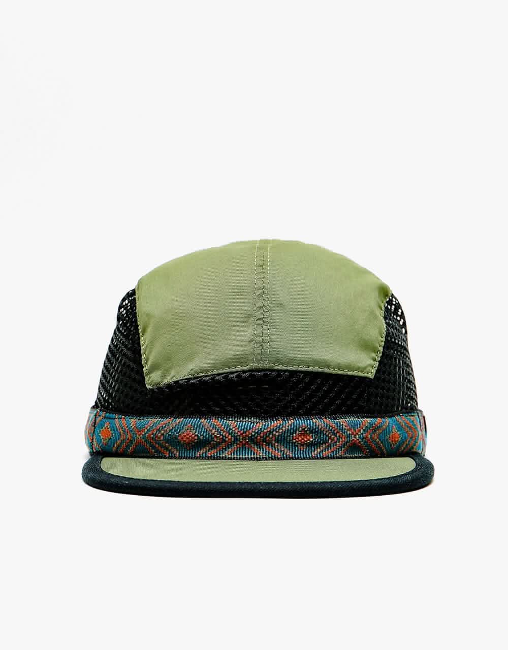 KAVU Trailrunner 5 Panel Mesh Cap - Moss