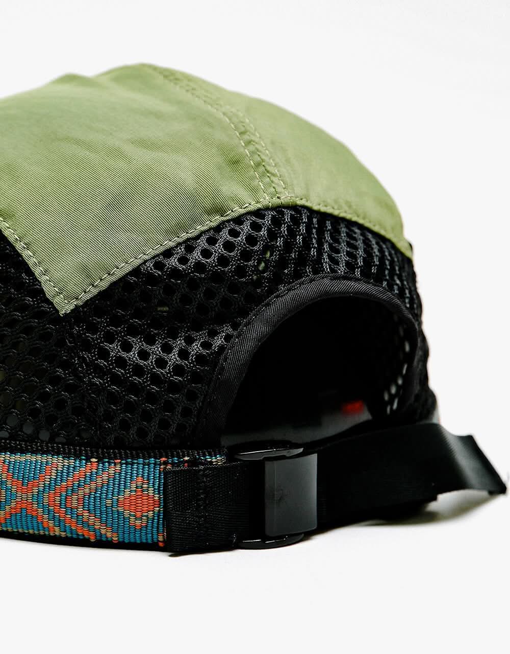 KAVU Trailrunner 5 Panel Mesh Cap - Moss