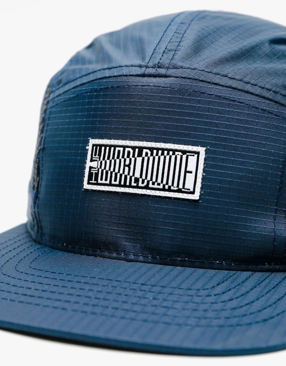 HUF Transit Ripstop Volley 5 Panel Cap - Navy