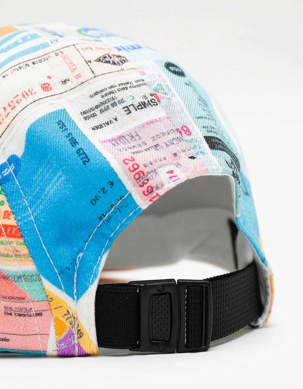 Magenta Free Ride 5 Panel Cap- Multi