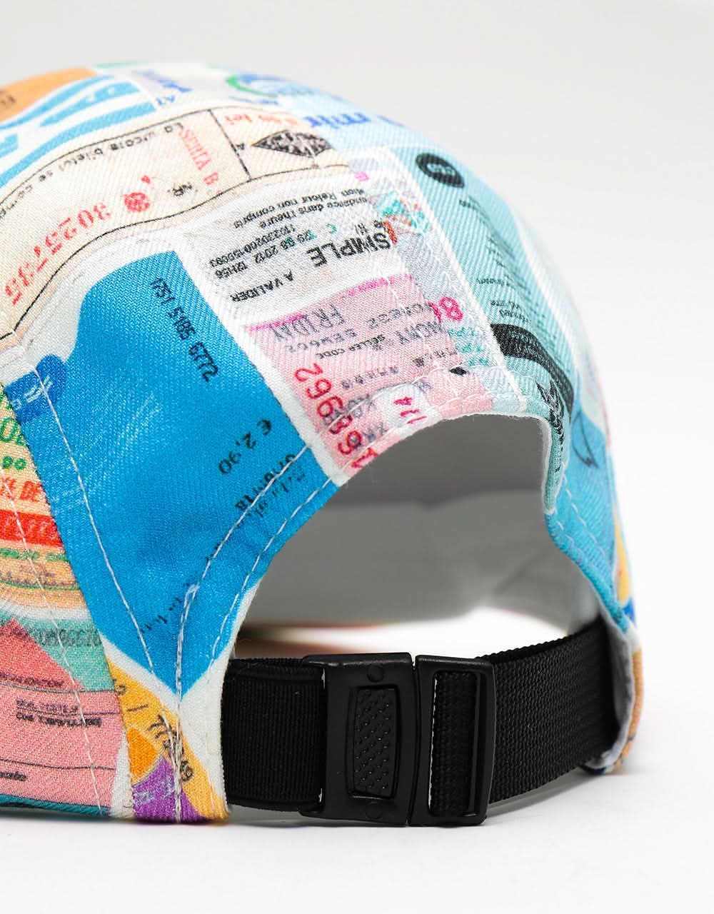 Magenta Free Ride 5 Panel Cap- Multi