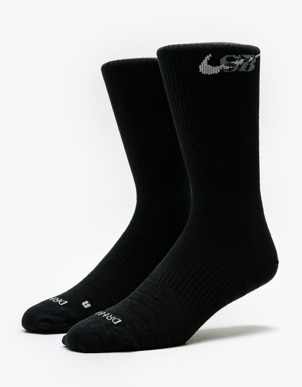 Nike SB Everyday Plus Lightweight Crew Socks - Multi-Color