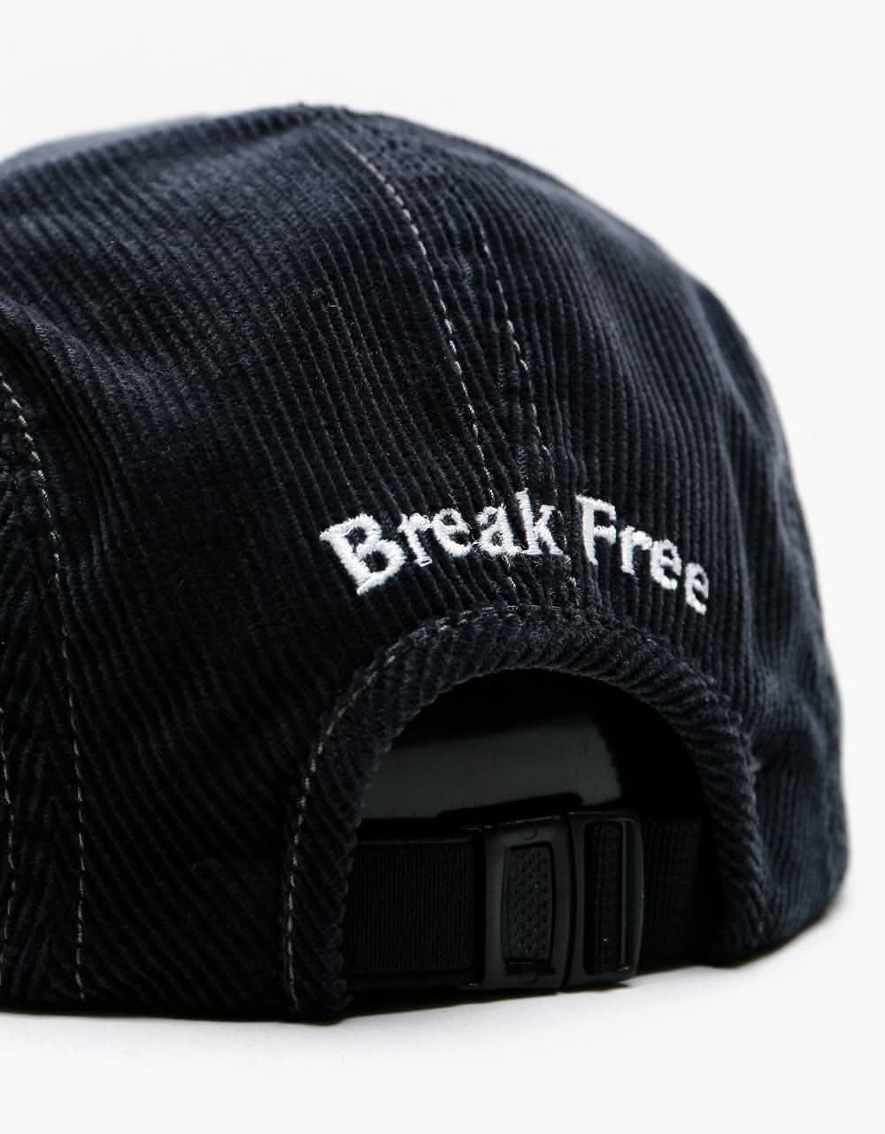 Last Resort AB Half Globe Cord 5 Panel Cap - Grey