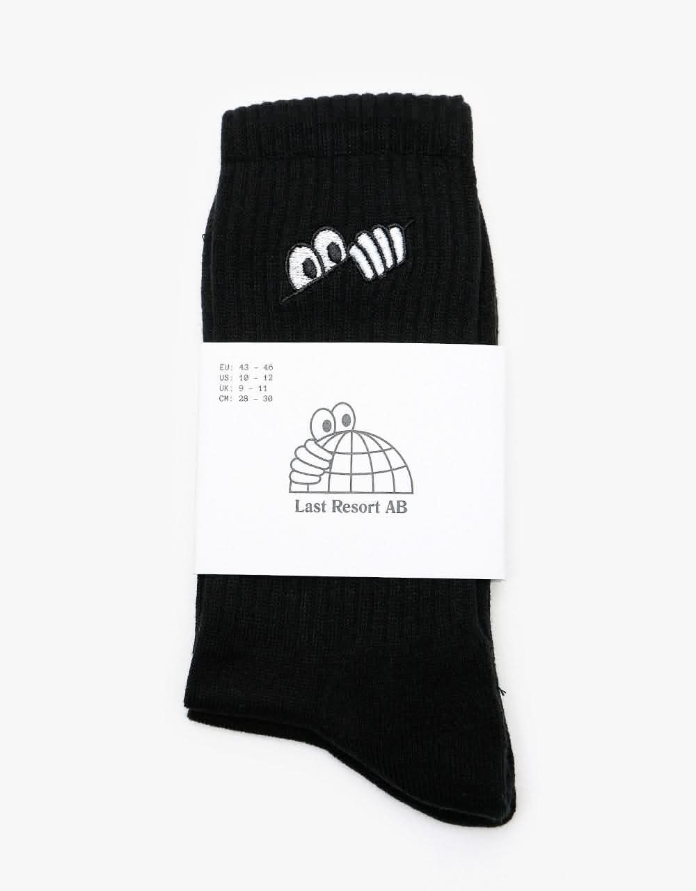 Last Resort AB Eye Socks - Black