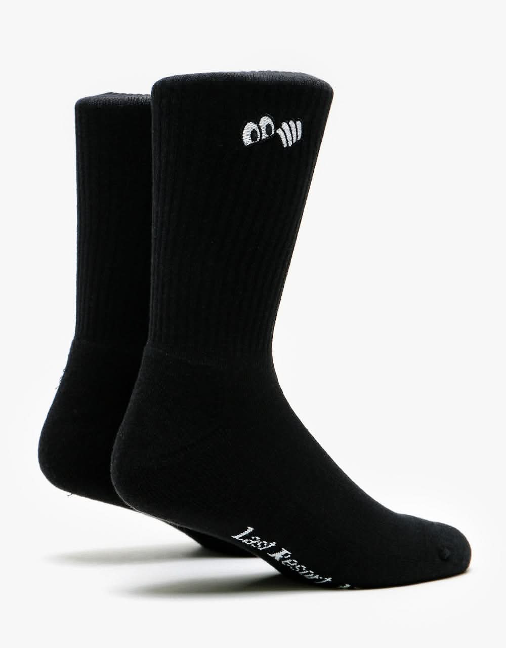 Last Resort AB Eye Socks - Black
