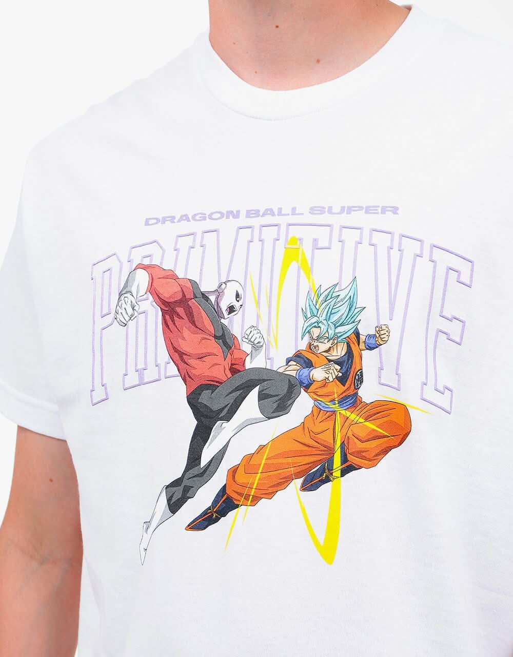 Primitive x Dragon Ball Super Super Battle T-Shirt - White