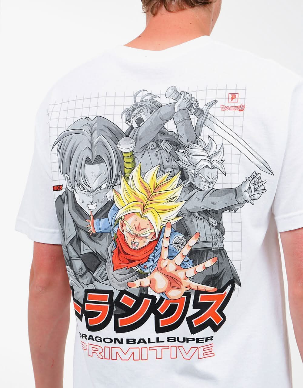 Primitive x Dragon Ball Super Trunks Phases T-Shirt - White
