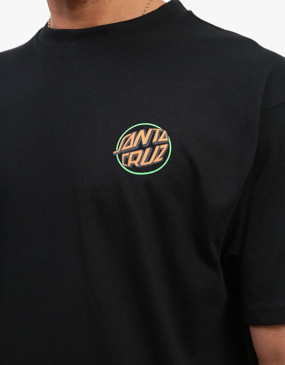 Santa Cruz Toxic Hand T-Shirt - Black