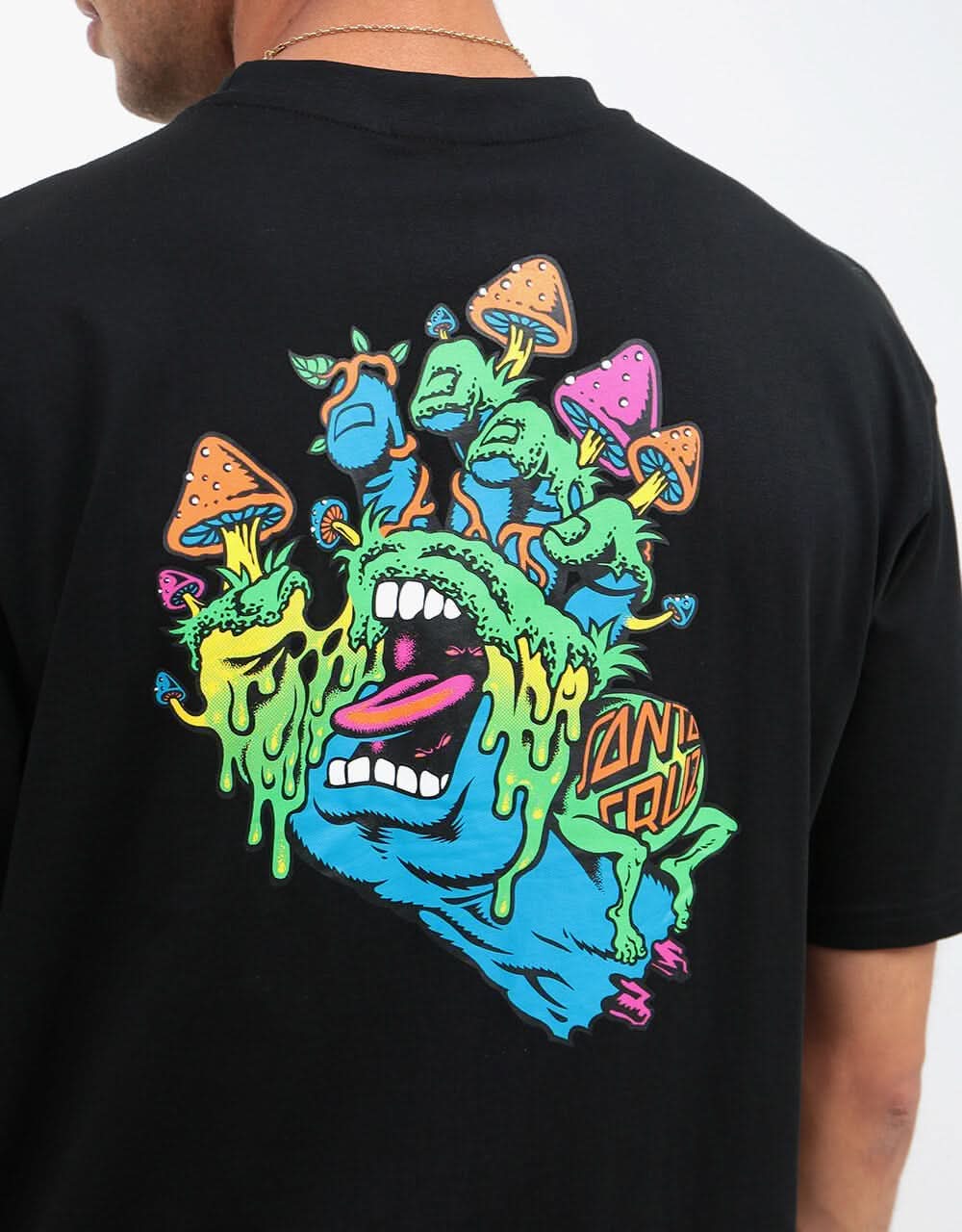 Santa Cruz Toxic Hand T-Shirt - Black