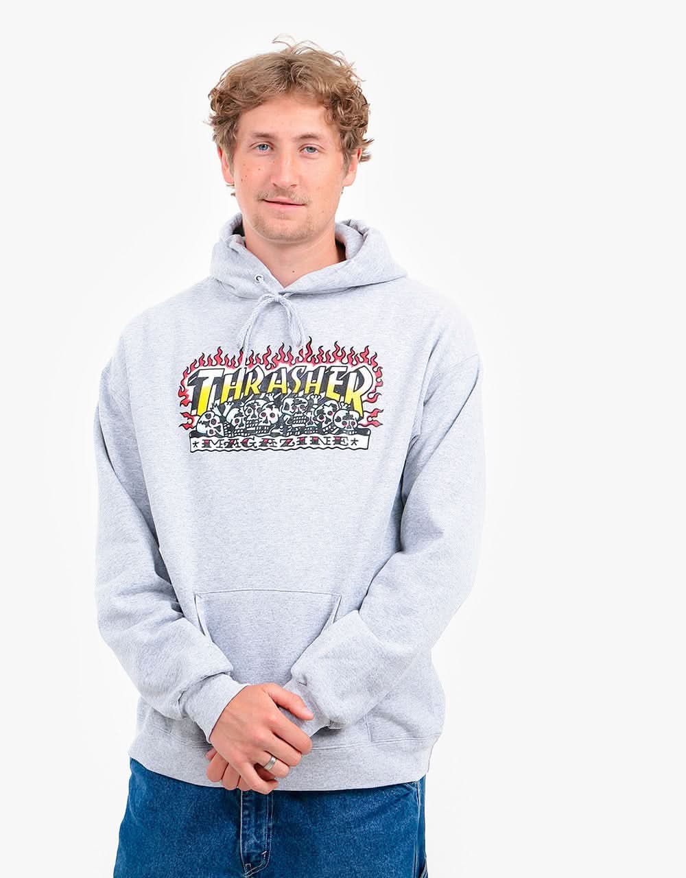 Thrasher bert krak hoodie Clearance