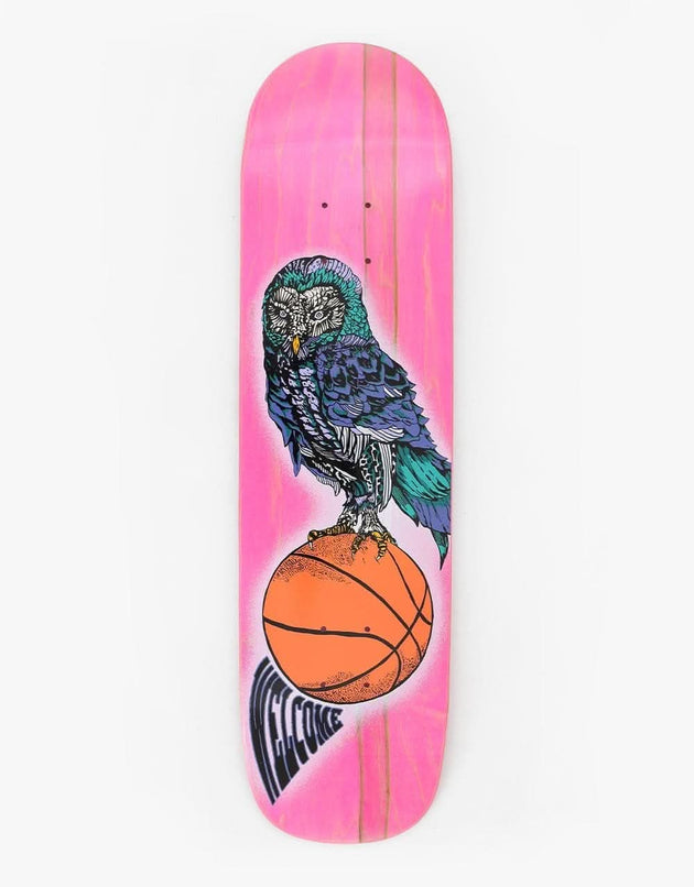 Welcome Hooter Shooter on Bunyip Skateboard Deck - 8"