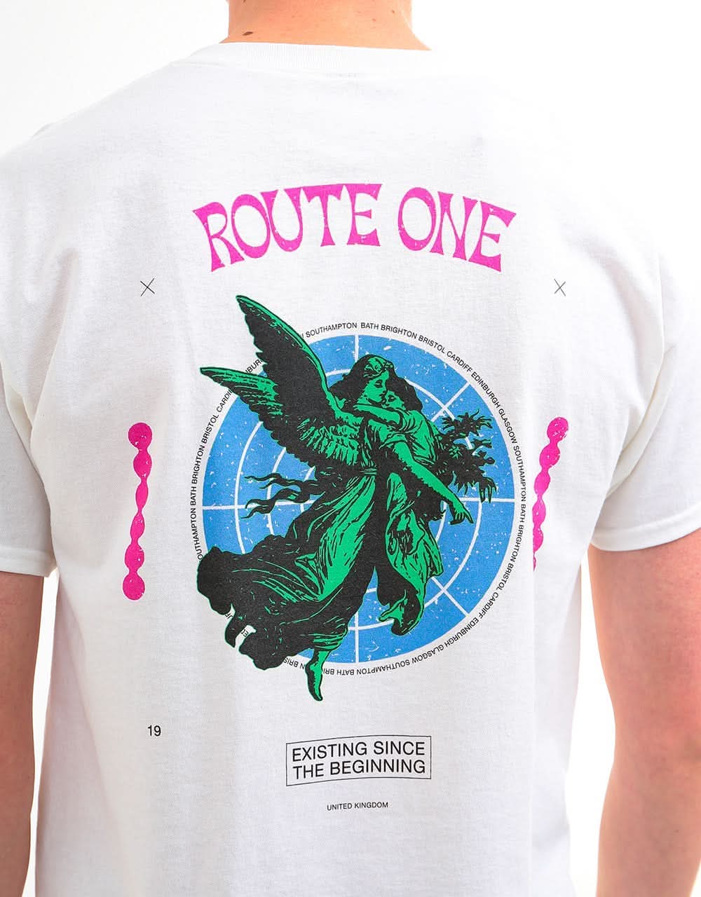 Route One Angels T-Shirt - White