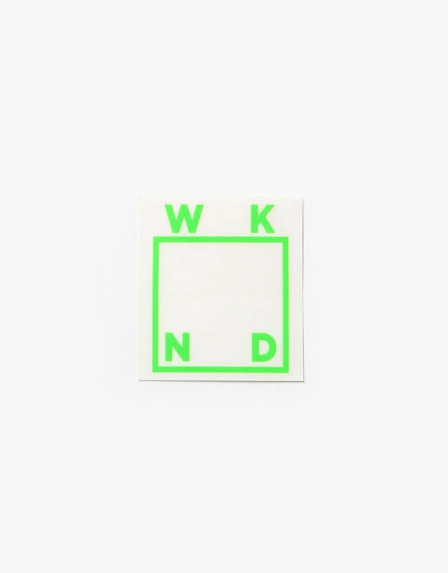 WKND Logo Sticker