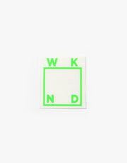 WKND Logo Sticker