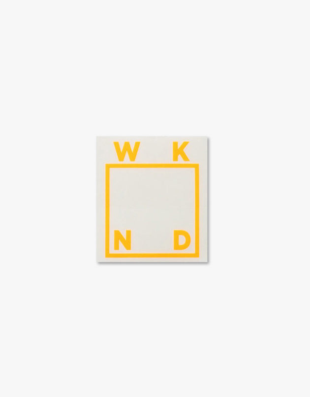 WKND Logo Sticker