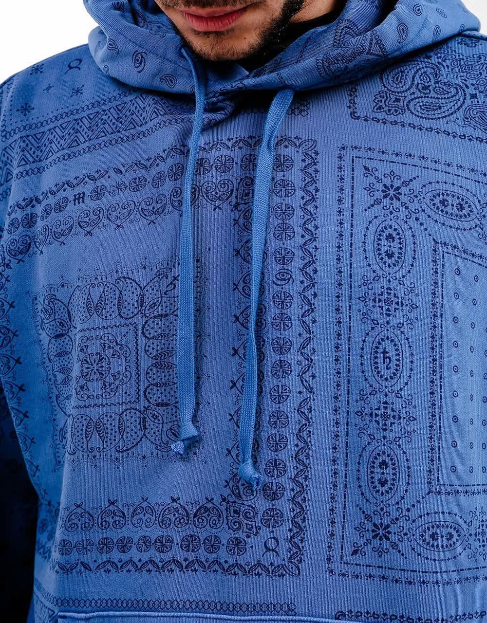 Levi's Skateboarding Bandana Pop Over Hoodie - Bandana Logo A Estate B