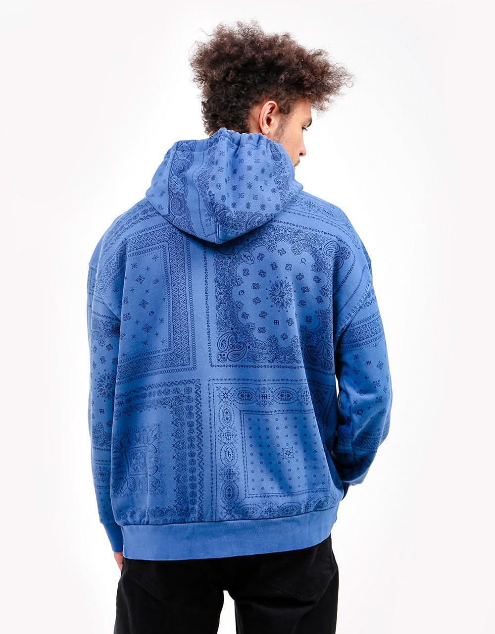 Levi's Skateboarding Bandana Pop Over Hoodie - Bandana Logo A Estate B