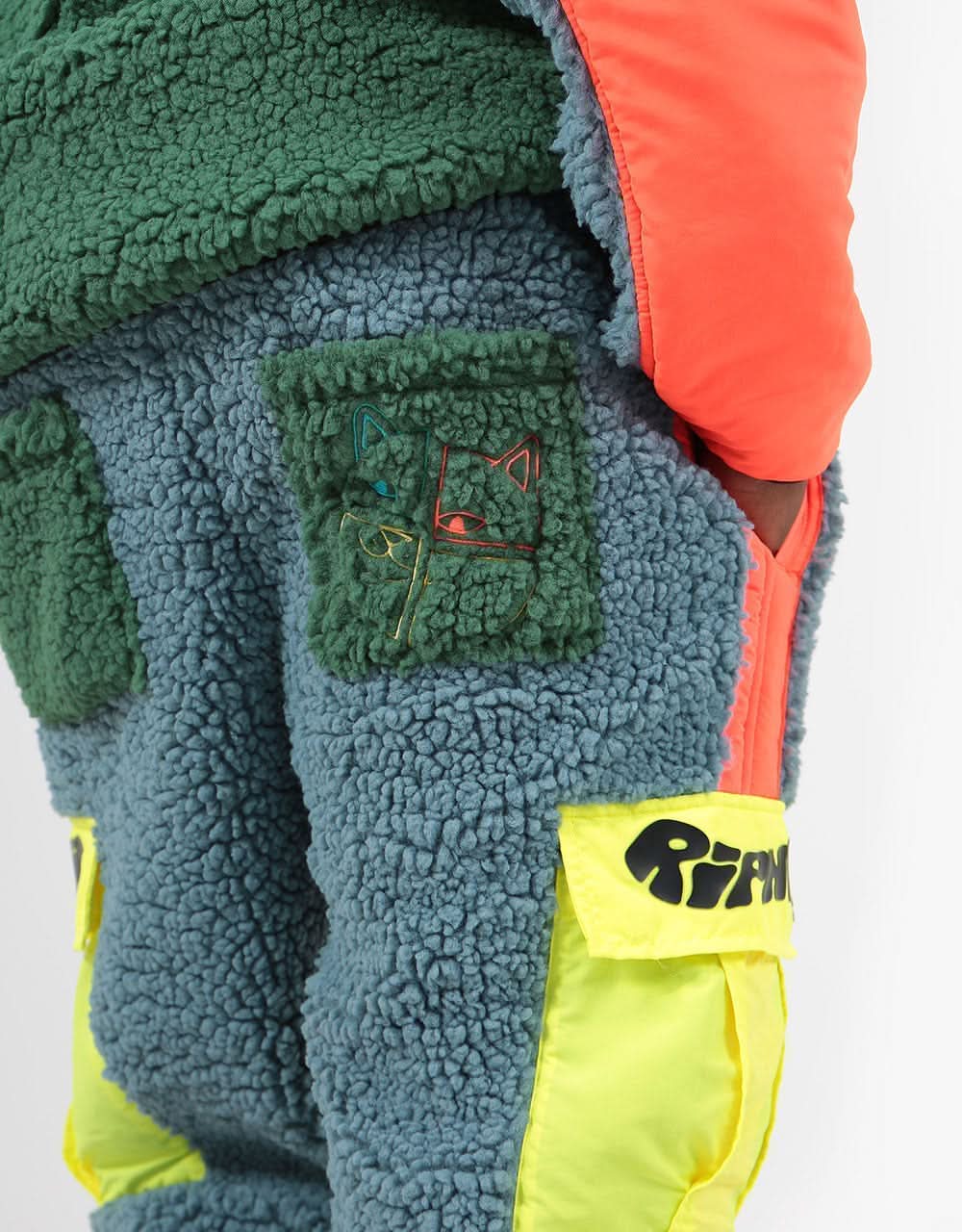 RIPNDIP Square Up Fleece Joggers - Multi